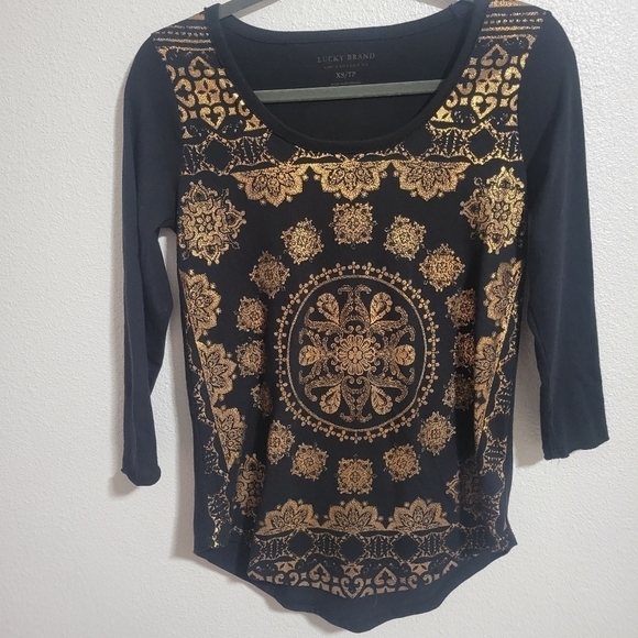 Lucky Brand top size xs - Picture 1 of 13